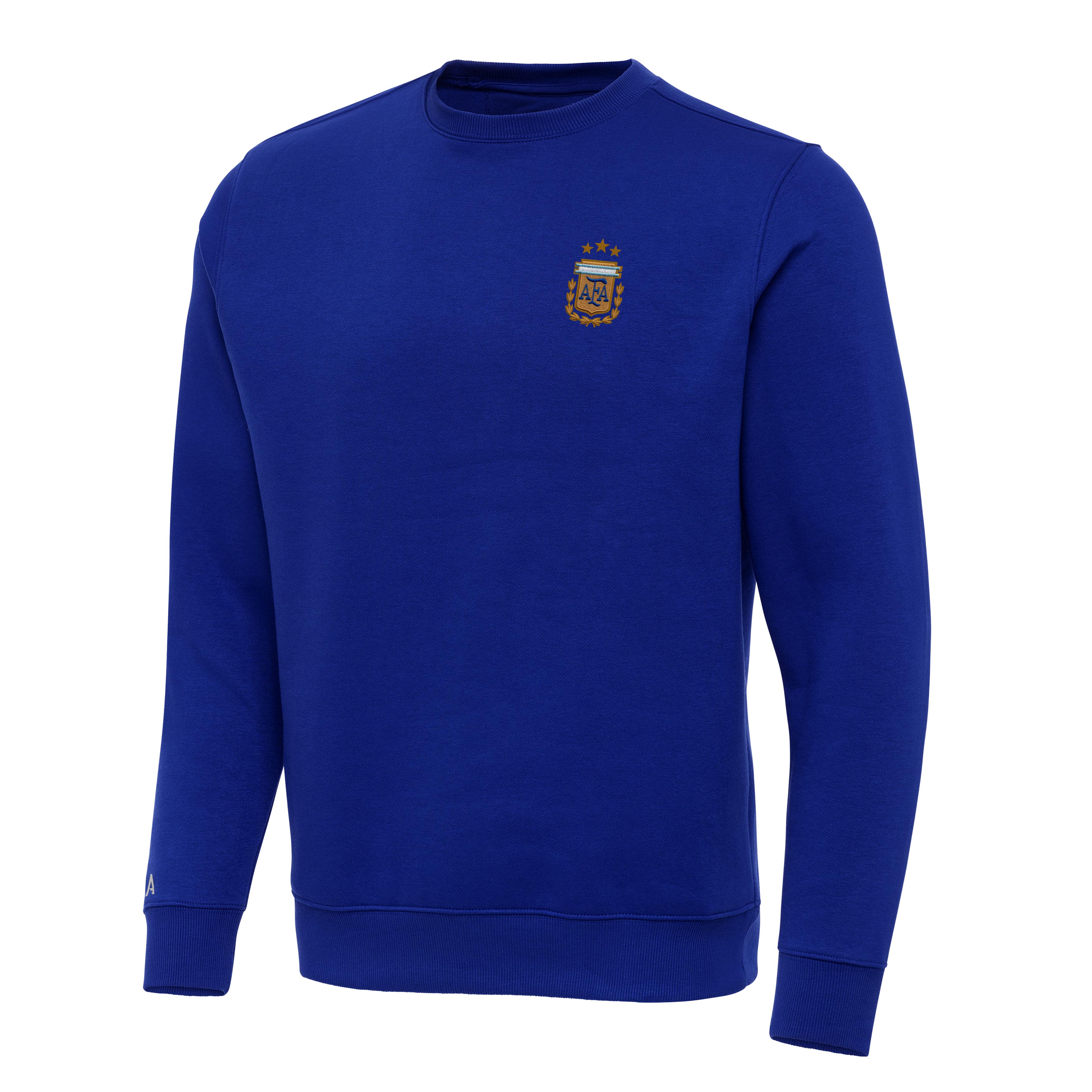 Argentina National Team Antigua Men's Victory Crew - Blue