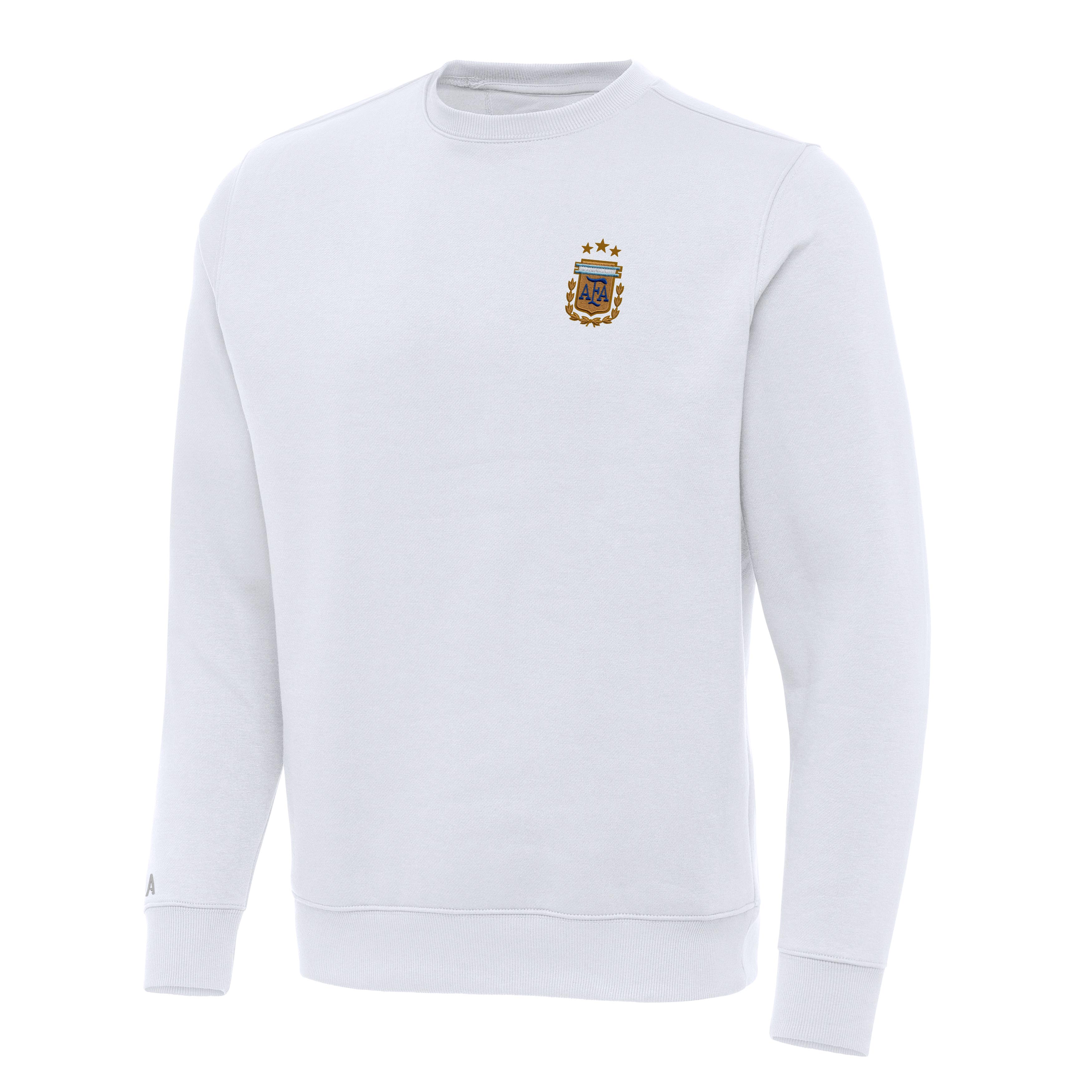 Argentina National Team Antigua Men's Victory Crew - White