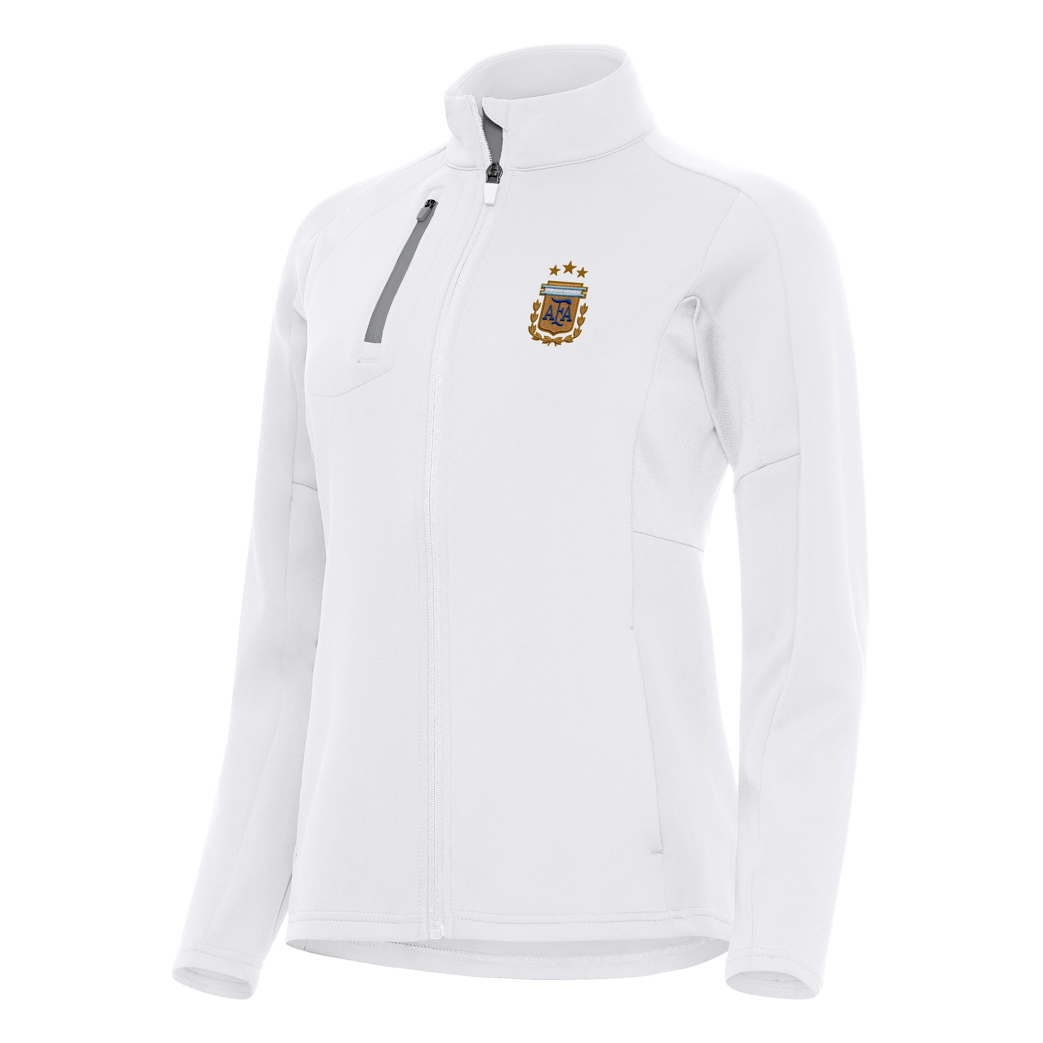 Argentina National Team Antigua Women's Generation Full Zip Jacket - White