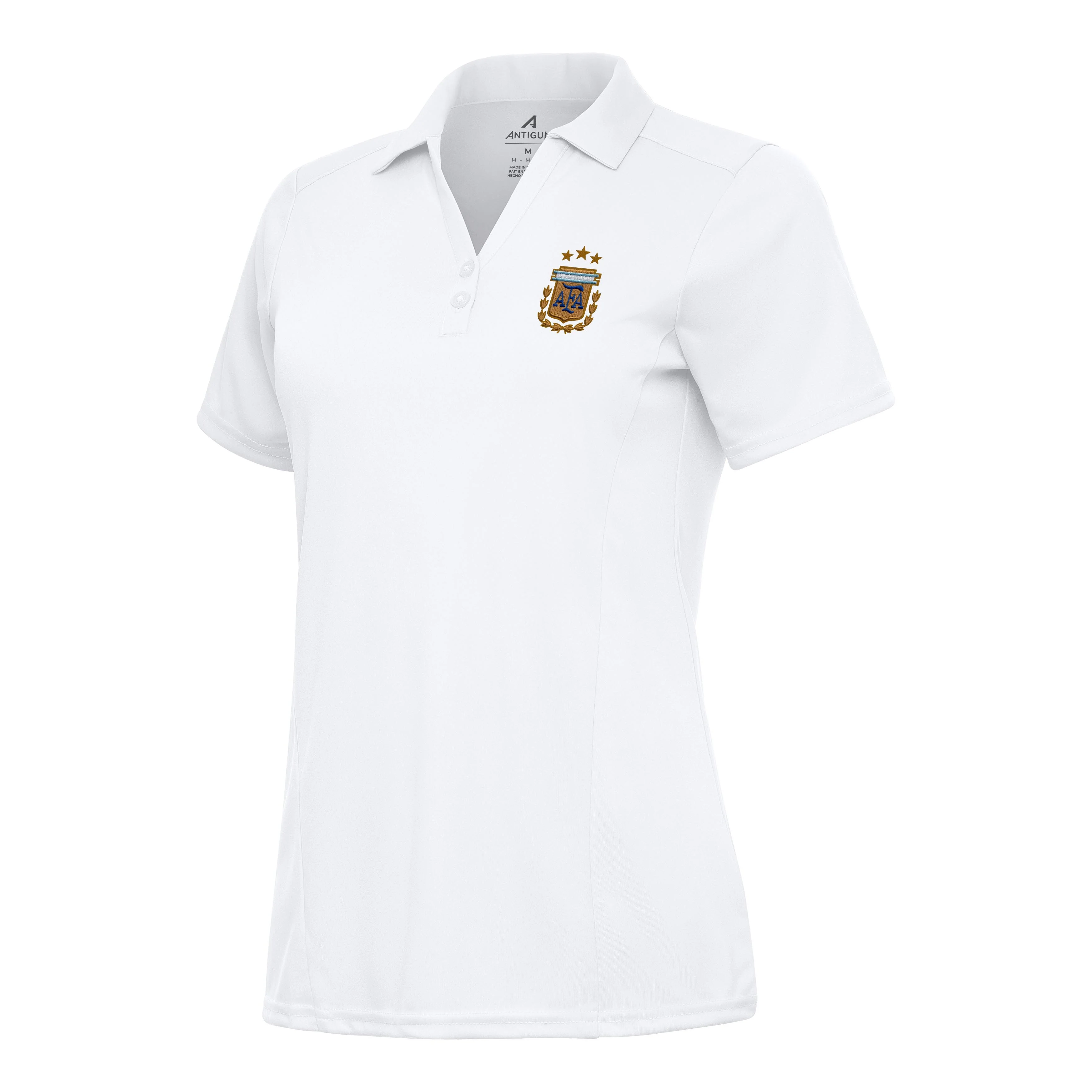 Argentina National Team Antigua Women's Tribute Polo - White