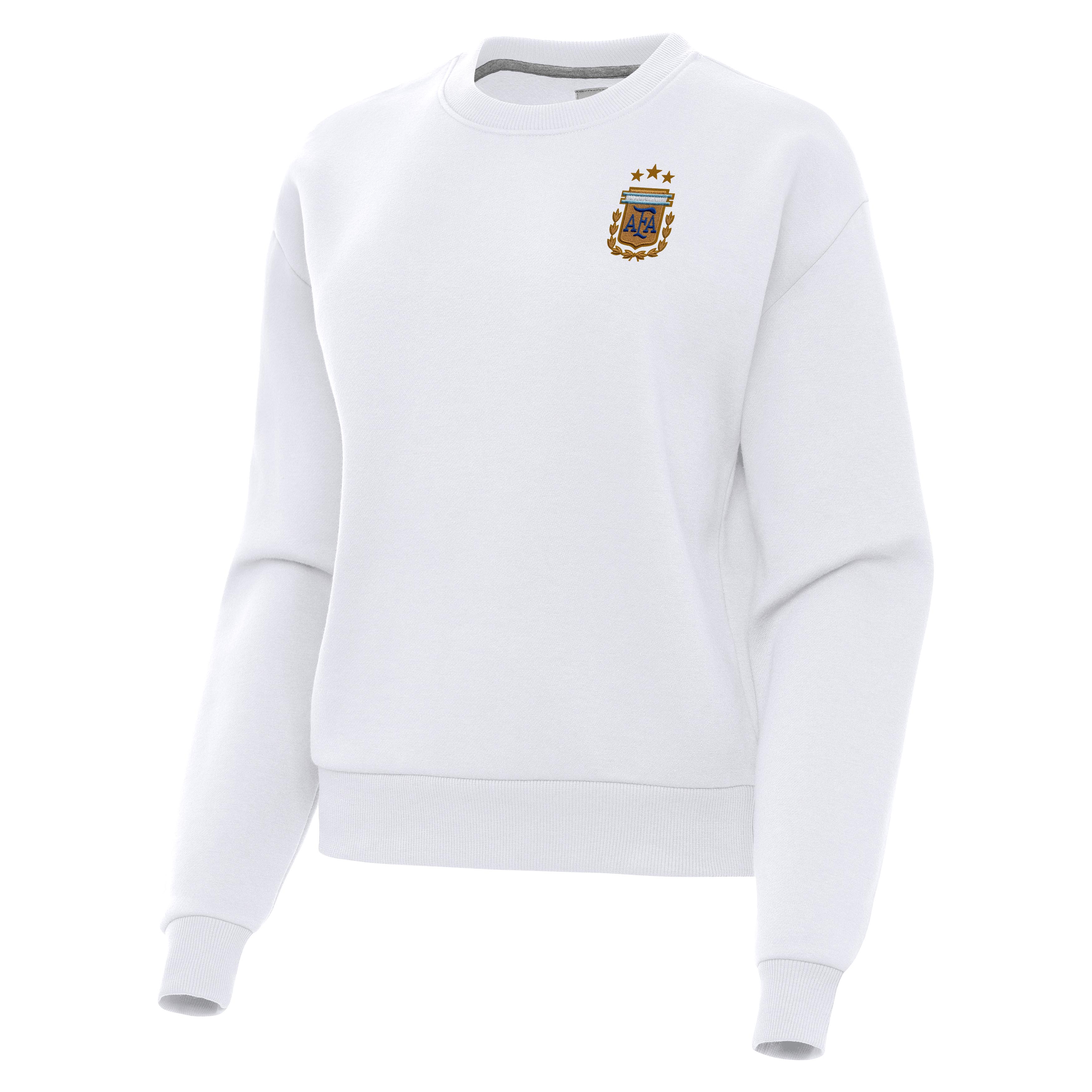 Argentina National Team Antigua Women's Victory Crew - White