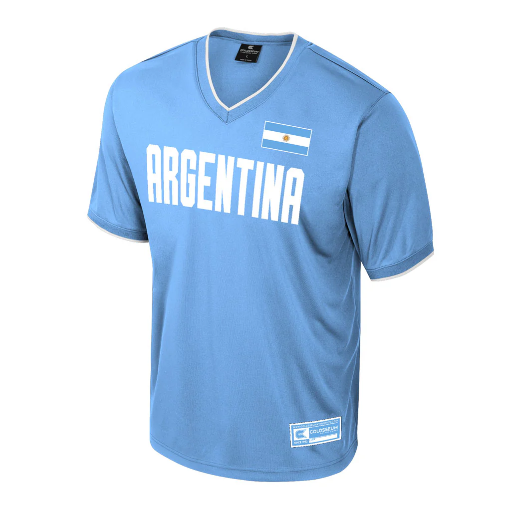 Argentina National Team Colosseum 2026 World Cup Spring Soccer Jersey - Blue