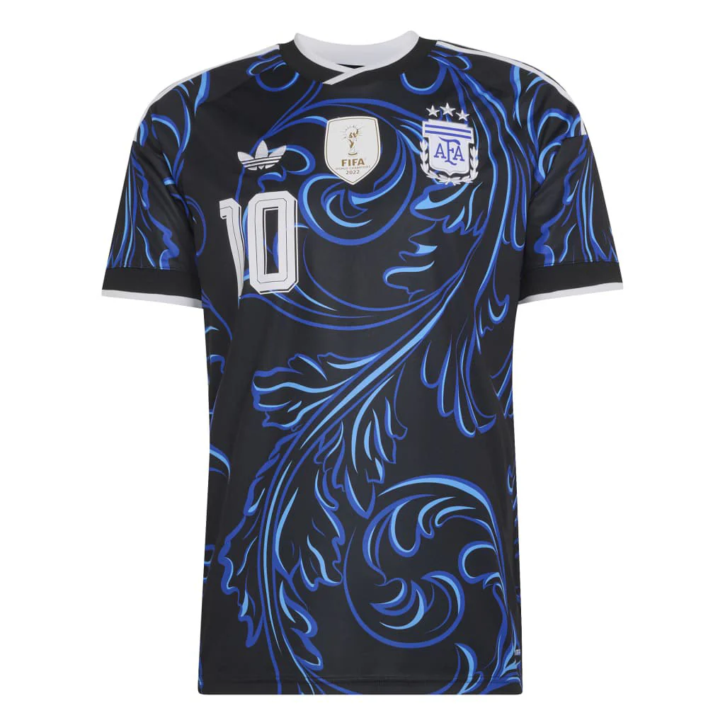 Argentina National Team Lionel Messi adidas 2026 World Cup Away Replica Jersey - Black