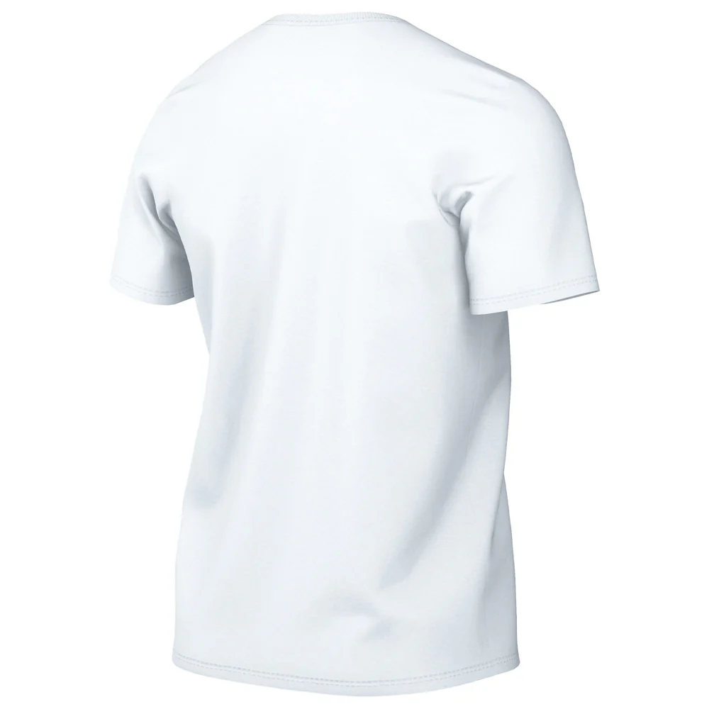 Barcelona Nike 2023 Crest T-Shirt - White - Image 2