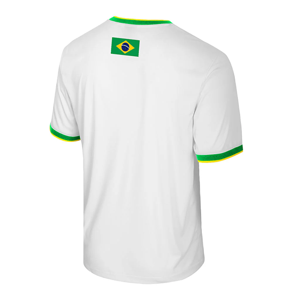 Brazil National Team Colosseum 2026 World Cup Spring Soccer Jersey - White - Image 2