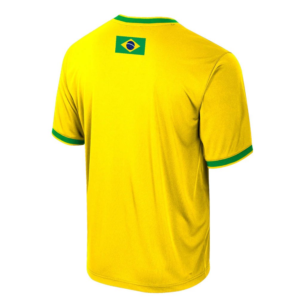 Brazil National Team Youth Colosseum 2026 World Cup Spring Soccer Jersey - Yellow - Image 2