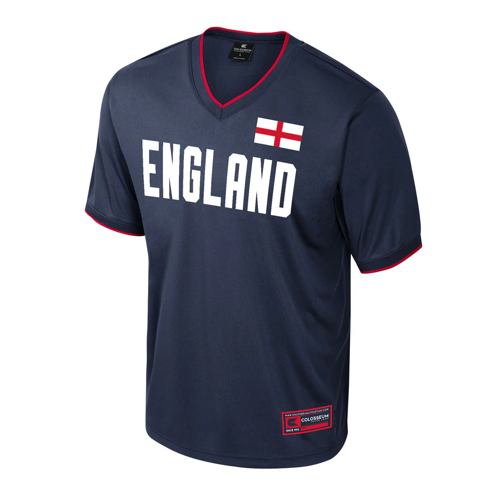 England National Team Colosseum 2026 World Cup Spring Soccer Jersey - Navy