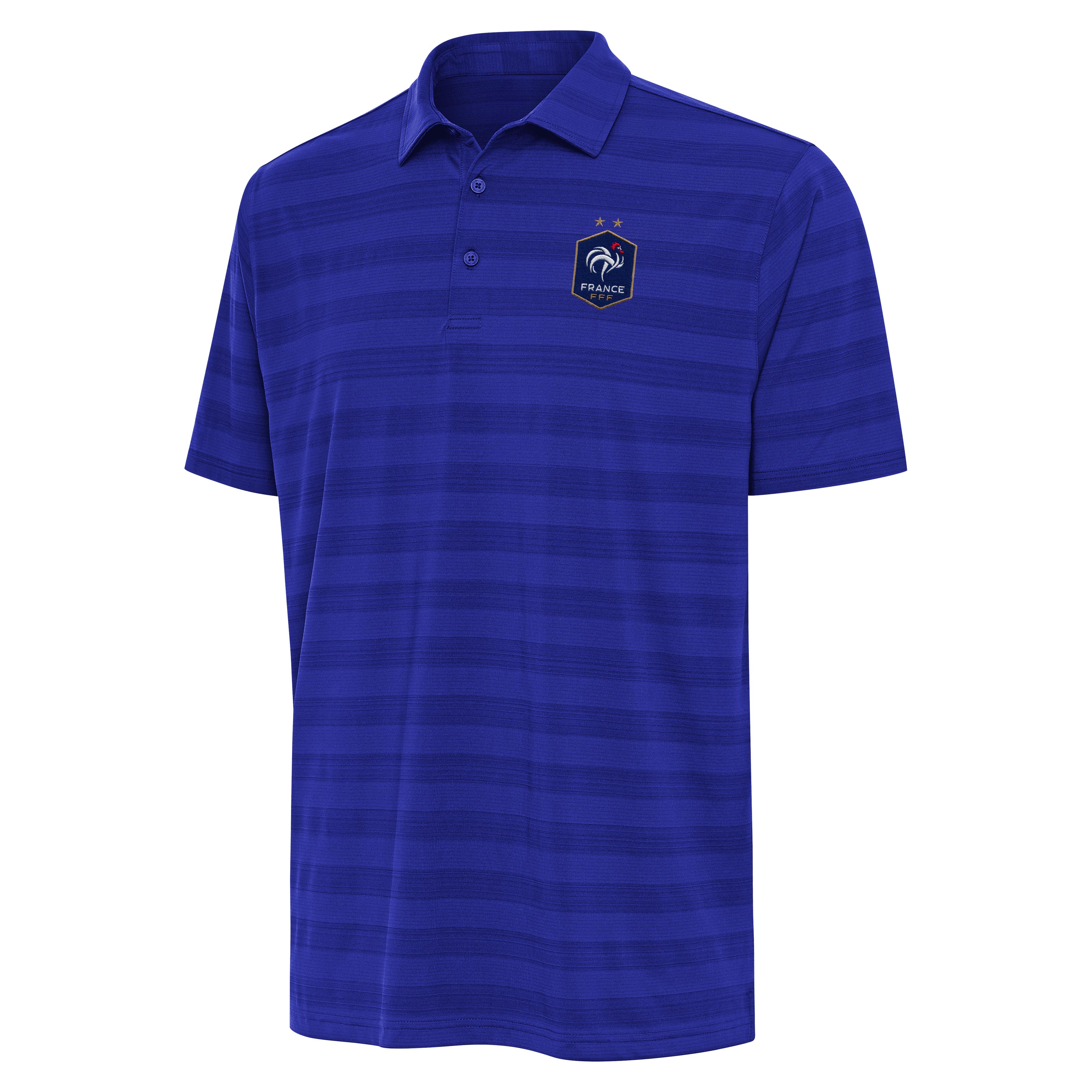France National Team Antigua Men's Channel Polo - Blue