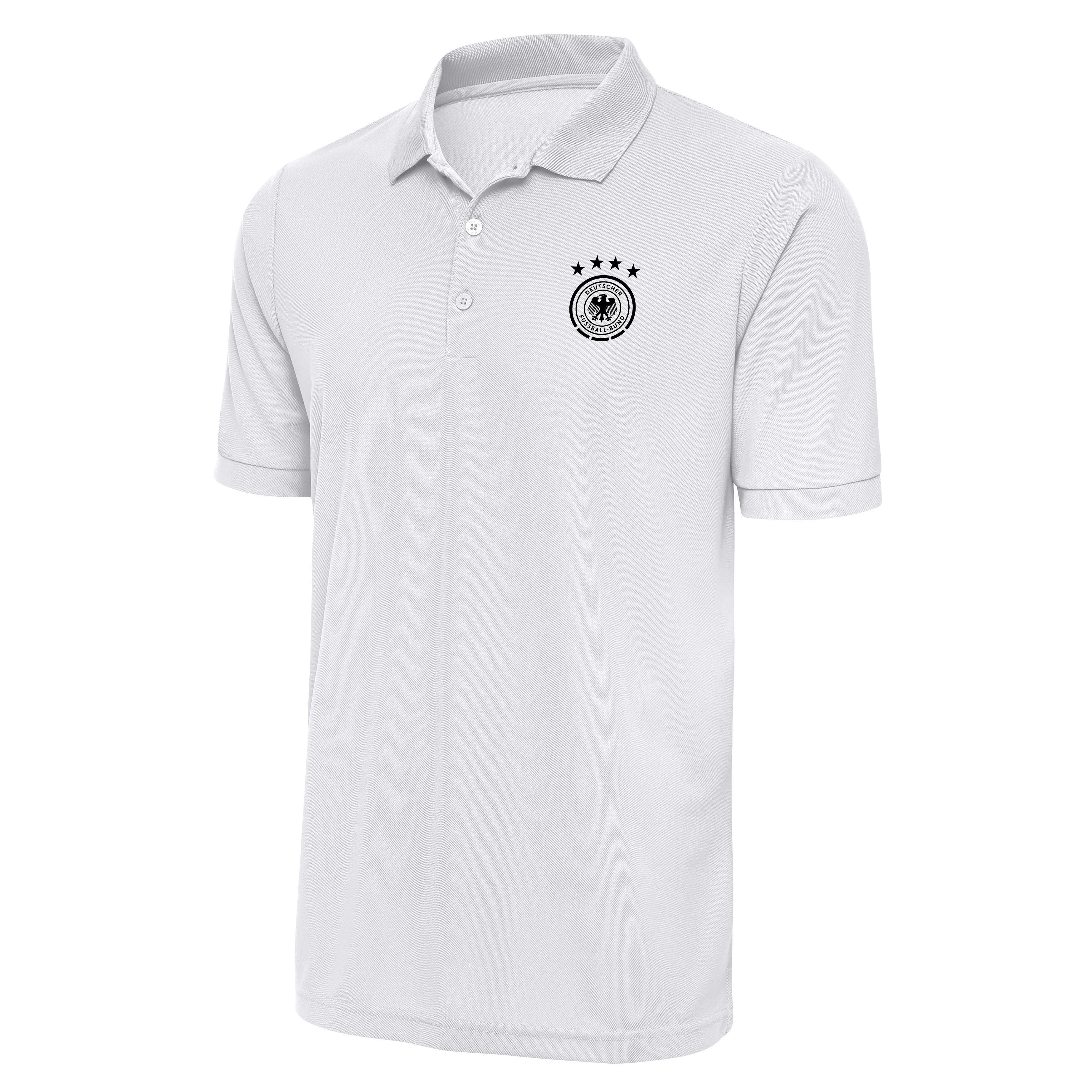 Germany National Team Antigua Men's Derive Polo - White