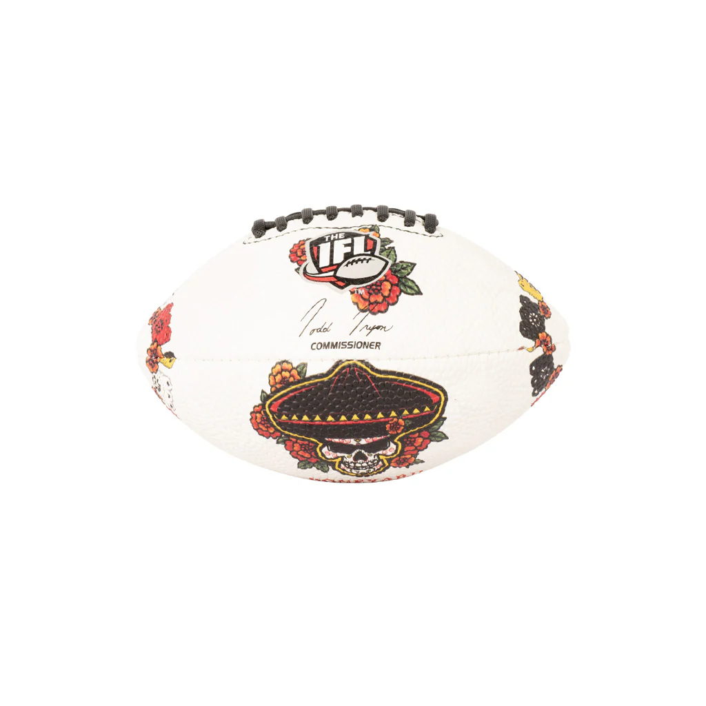 IFL Tuscon Sugar Skulls Destroyer Game Mini Ball- White - Image 2