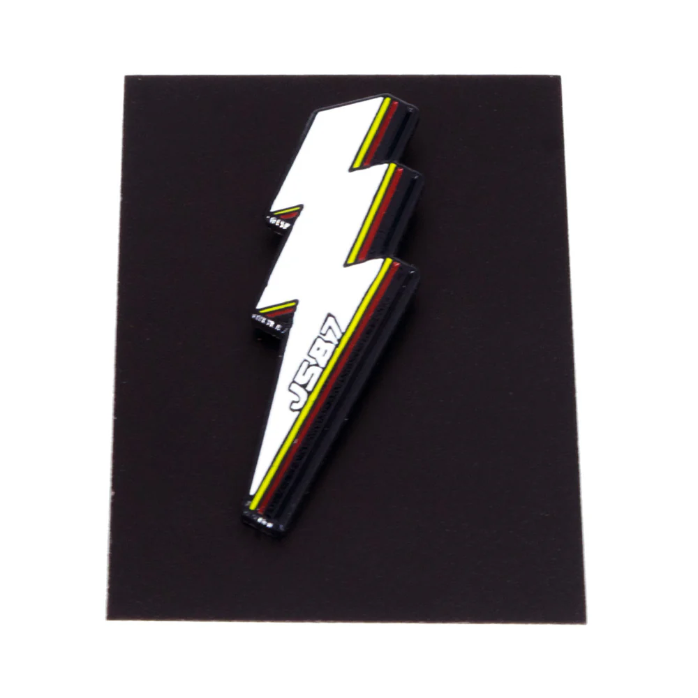 Just Sports Retro Lightning Pin - Image 2