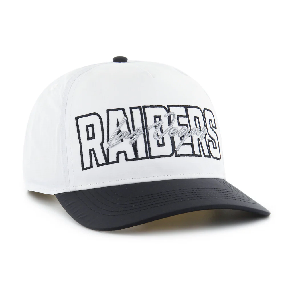 Las Vegas Raiders '47 Lineman Hitch Adjustable Hat - White - Image 2