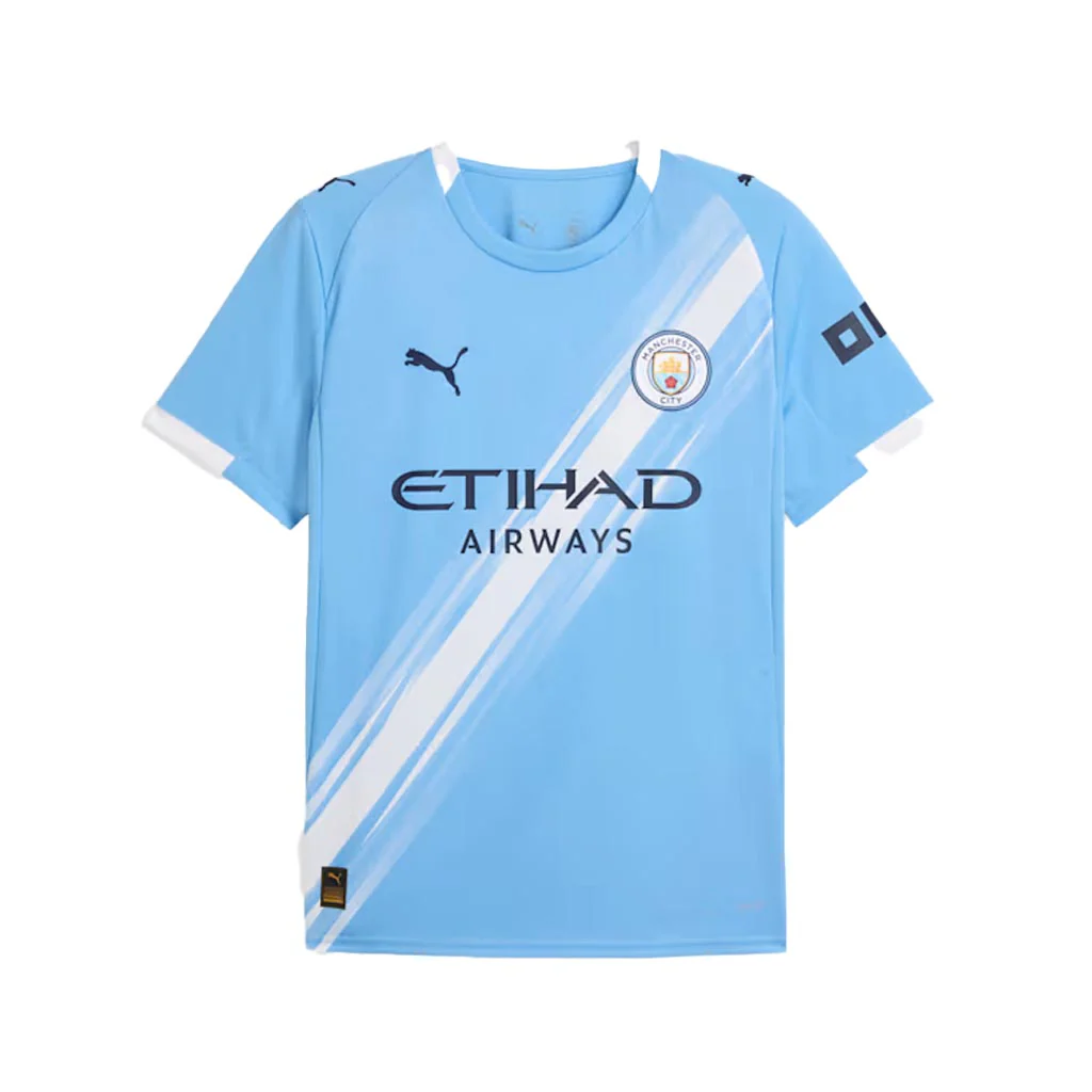 Manchester City Puma 2025-26 Home Replica Jersey - Blue - Image 2