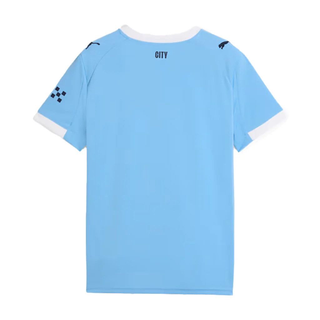 Manchester City Youth Puma 2025-26 Home Replica Jersey - Blue - Image 3