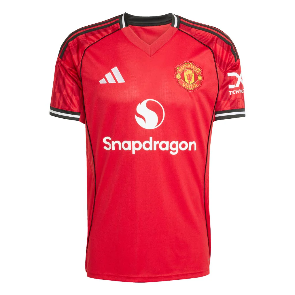Manchester United adidas 2026 Home Replica Jersey Kit - Red - Image 2