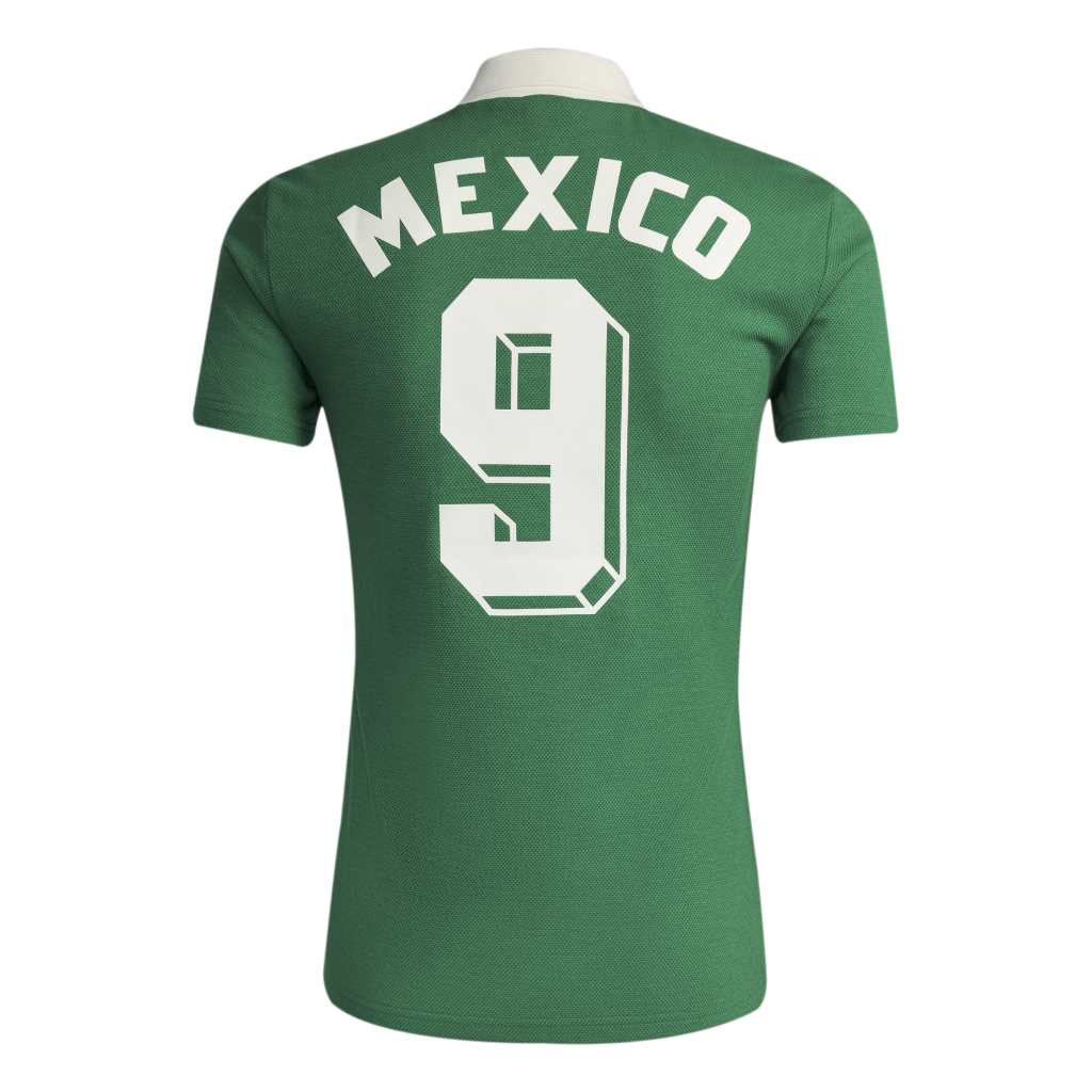 Mexico National Team adidas 1986 Home Replica Jersey - Green - Image 2