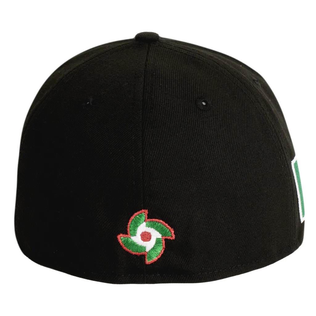 Mexico WBC New Era OTC 59FIFTY Fitted Hat - Black - Image 3