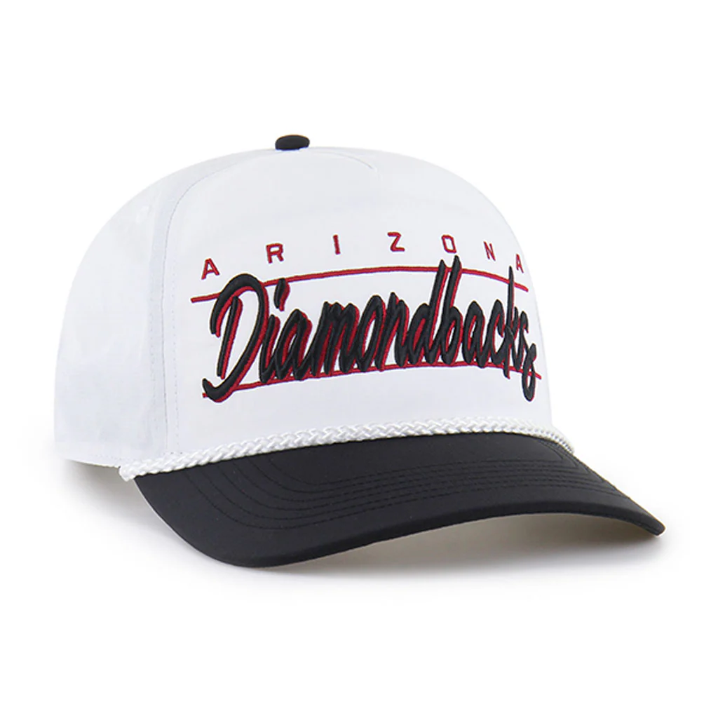 MLB Arizona Diamondbacks '47 Condor Two-Tone Hitch Adjustable Hat - White - Image 2