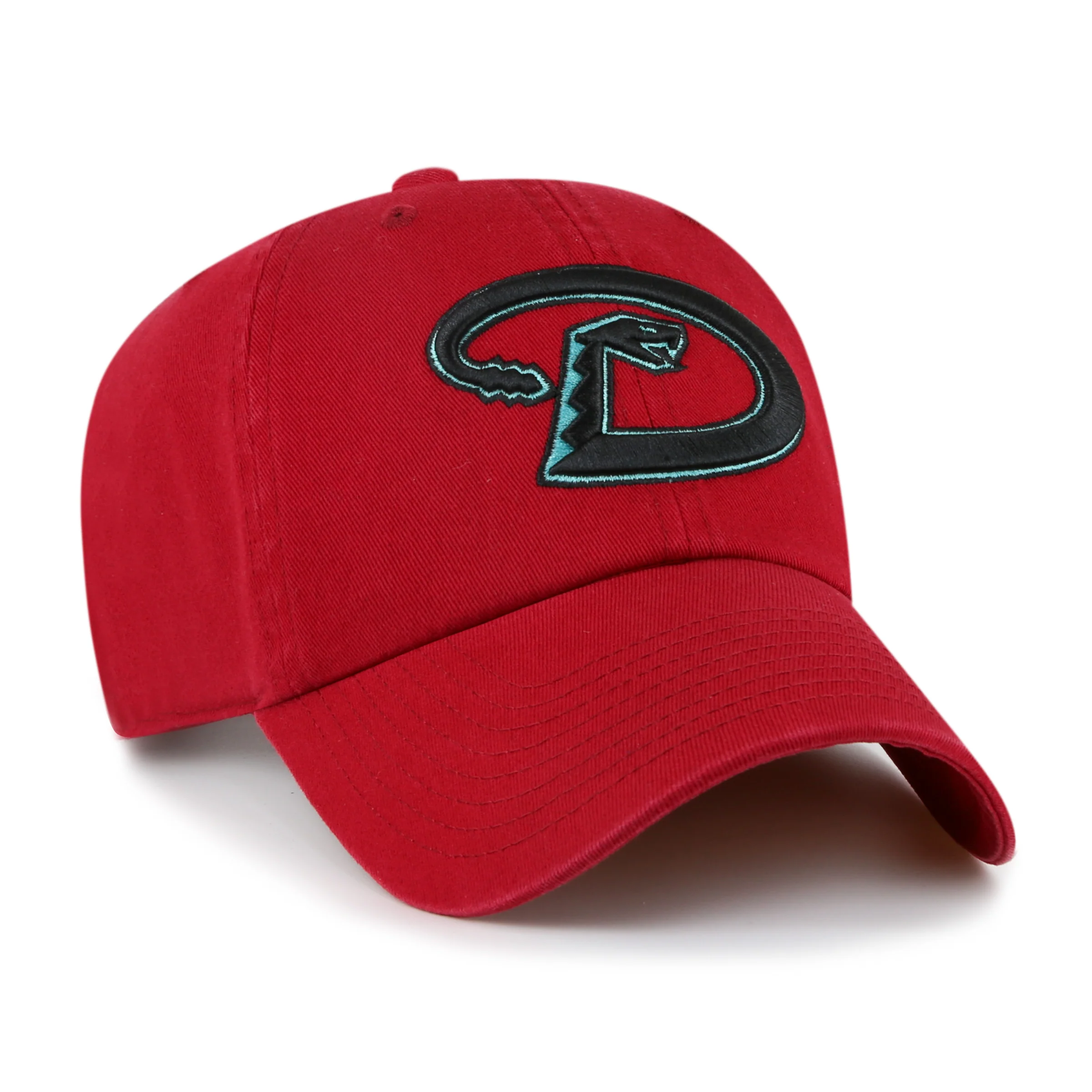 MLB Arizona Diamondbacks '47 "D" Logo Clean Up Hat - Red - Image 2