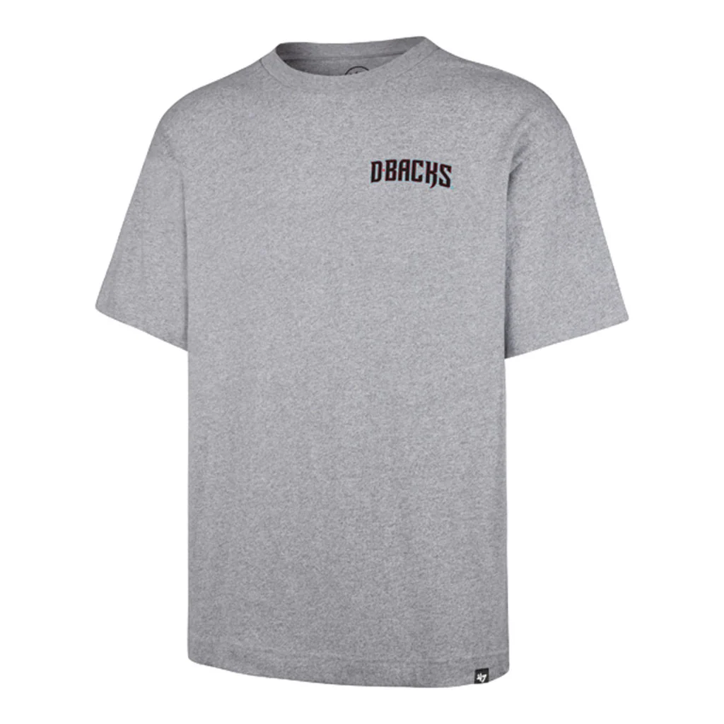 MLB Arizona Diamondbacks '47 History Lock Foundation T-Shirt - Gray