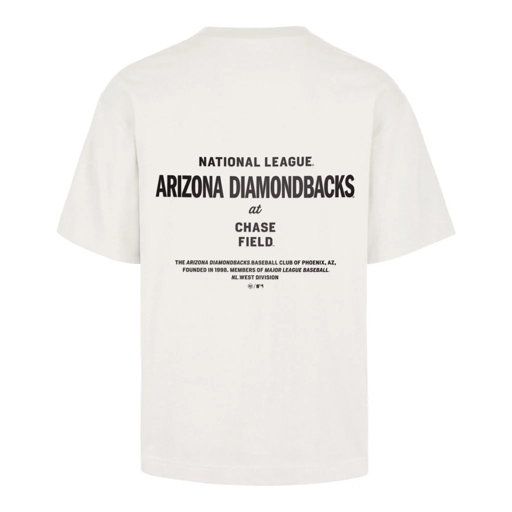 MLB Arizona Diamondbacks '47 Leon T-Shirt - Sand - Image 2