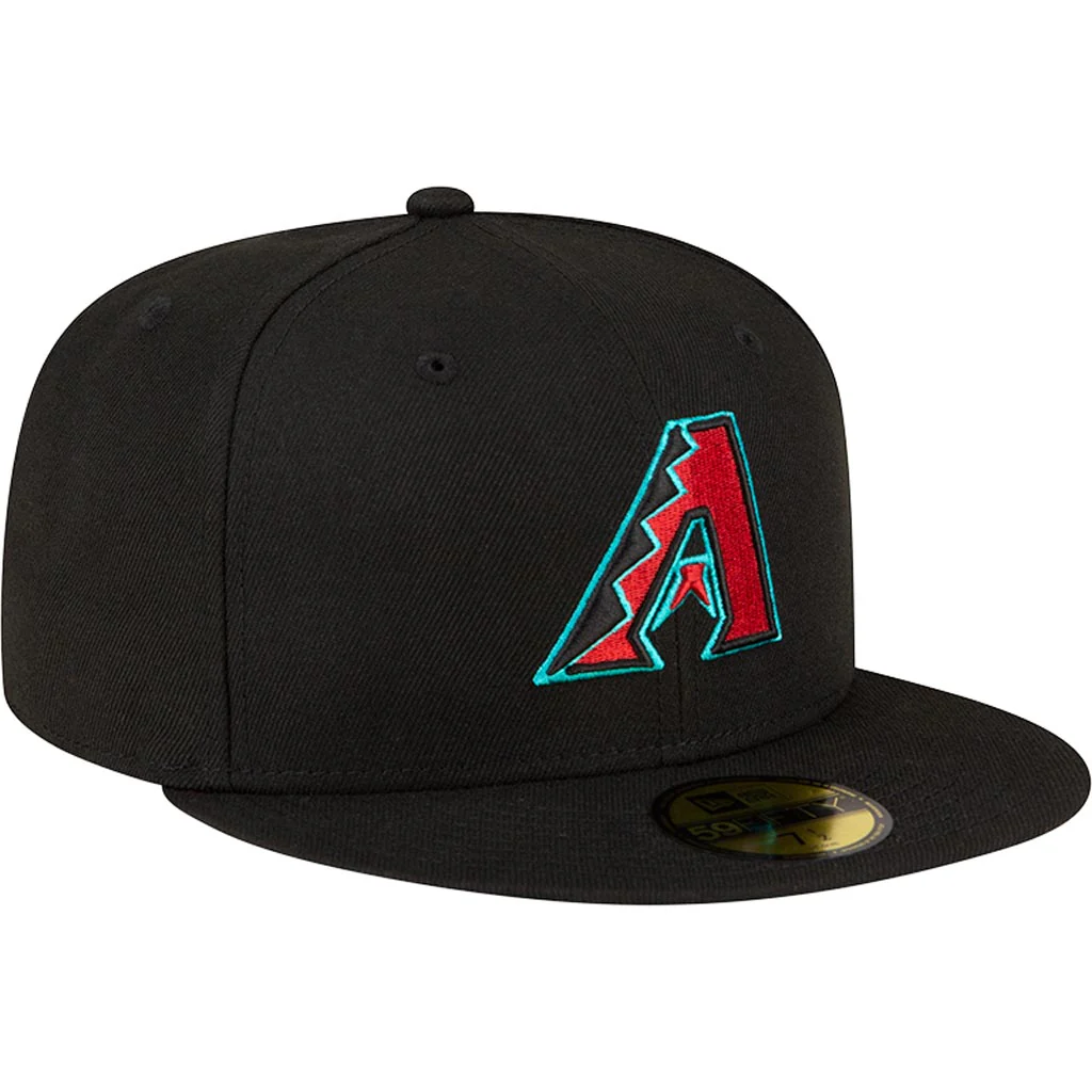 MLB Arizona Diamondbacks New Era Authentic Collection Alternate 59FIFTY Fitted Hat - Black - Image 2