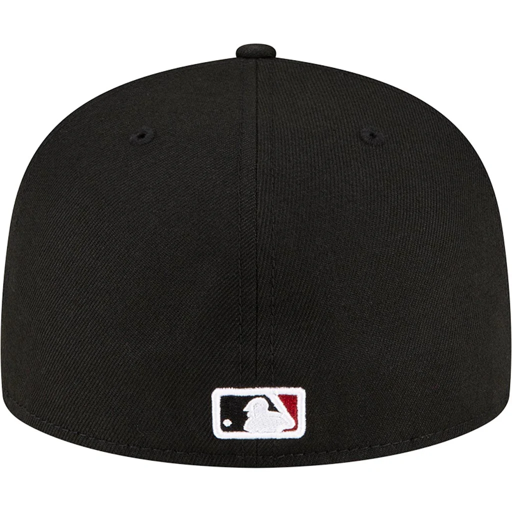 MLB Arizona Diamondbacks New Era Authentic Collection Alternate 59FIFTY Fitted Hat - Black - Image 4