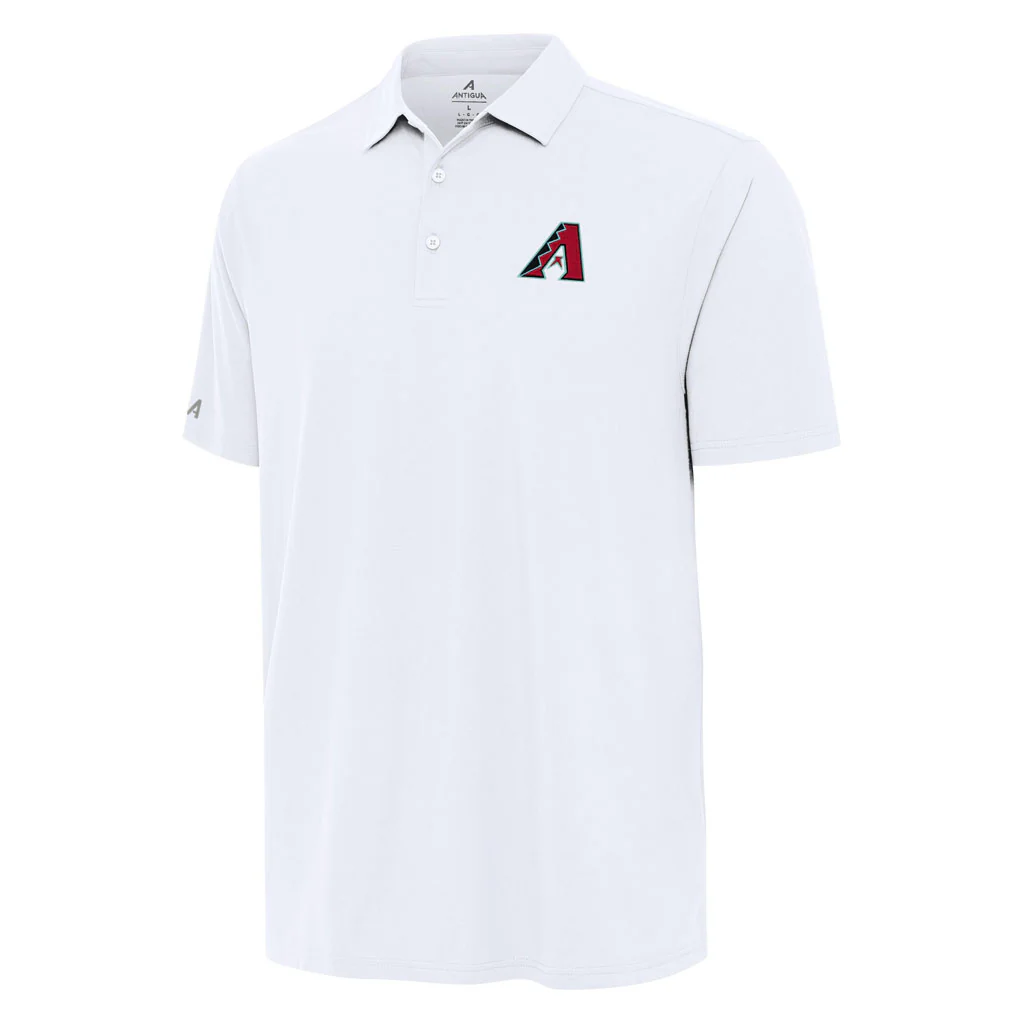 MLB Arizona Diamondbacks Antigua Era Polo - White