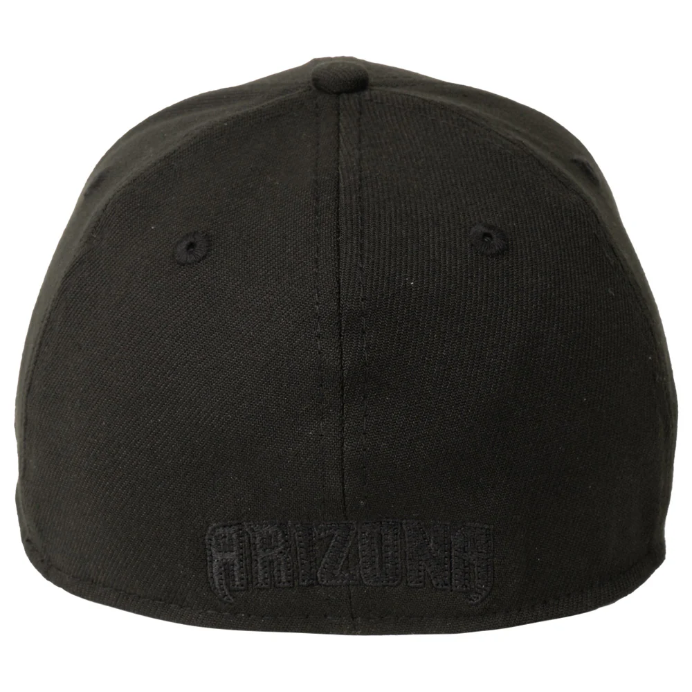 MLB Arizona Diamondbacks Black On Black Snakehead 39THIRTY Flex Fit Hat - Black - Image 2