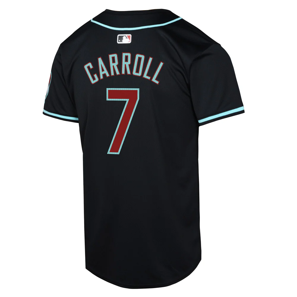 MLB Arizona Diamondbacks Corbin Carroll Youth Nike Alternate Limited Jersey - Image 3