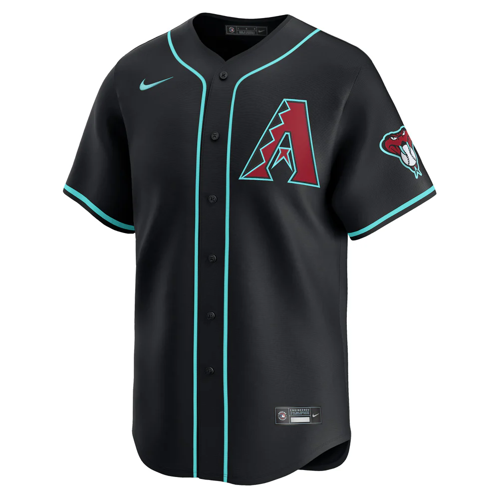 MLB Arizona Diamondbacks Gabriel Moreno Nike Alternate Limited Jersey - Image 2