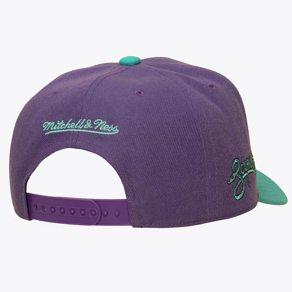 MLB Arizona Diamondbacks Mitchell & Ness Two-Tone City Connect Pro Snapback Hat - Purple - Image 2