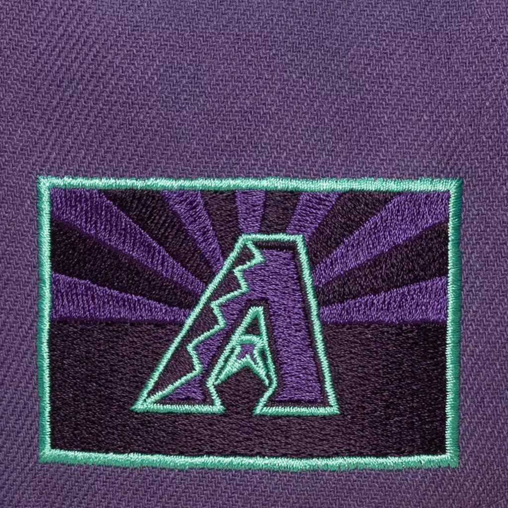 MLB Arizona Diamondbacks Mitchell & Ness Two-Tone City Connect Pro Snapback Hat - Purple - Image 4