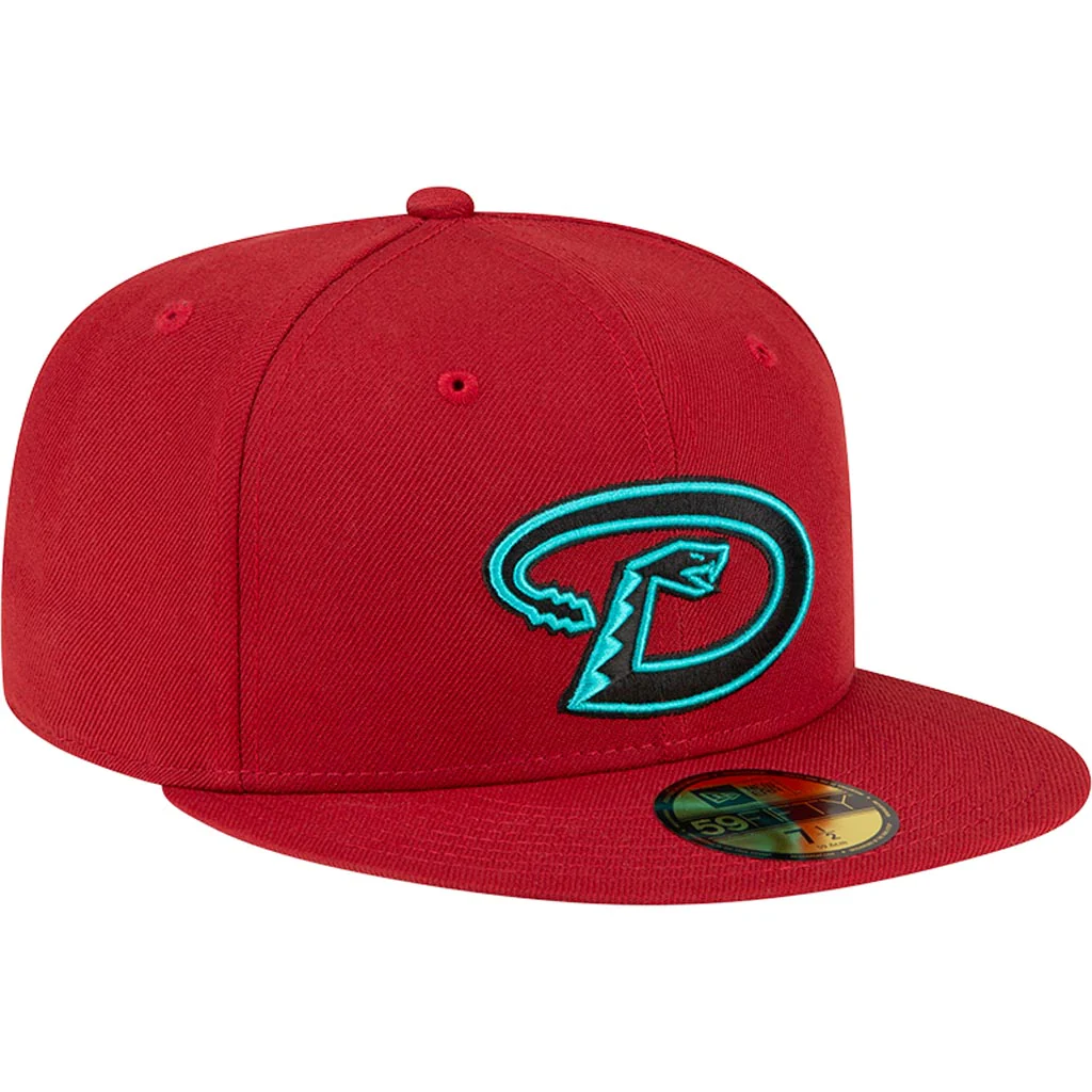 MLB Arizona Diamondbacks New Era Authentic On-Field Alternate 59FIFTY Fitted Hat - Red - Image 2