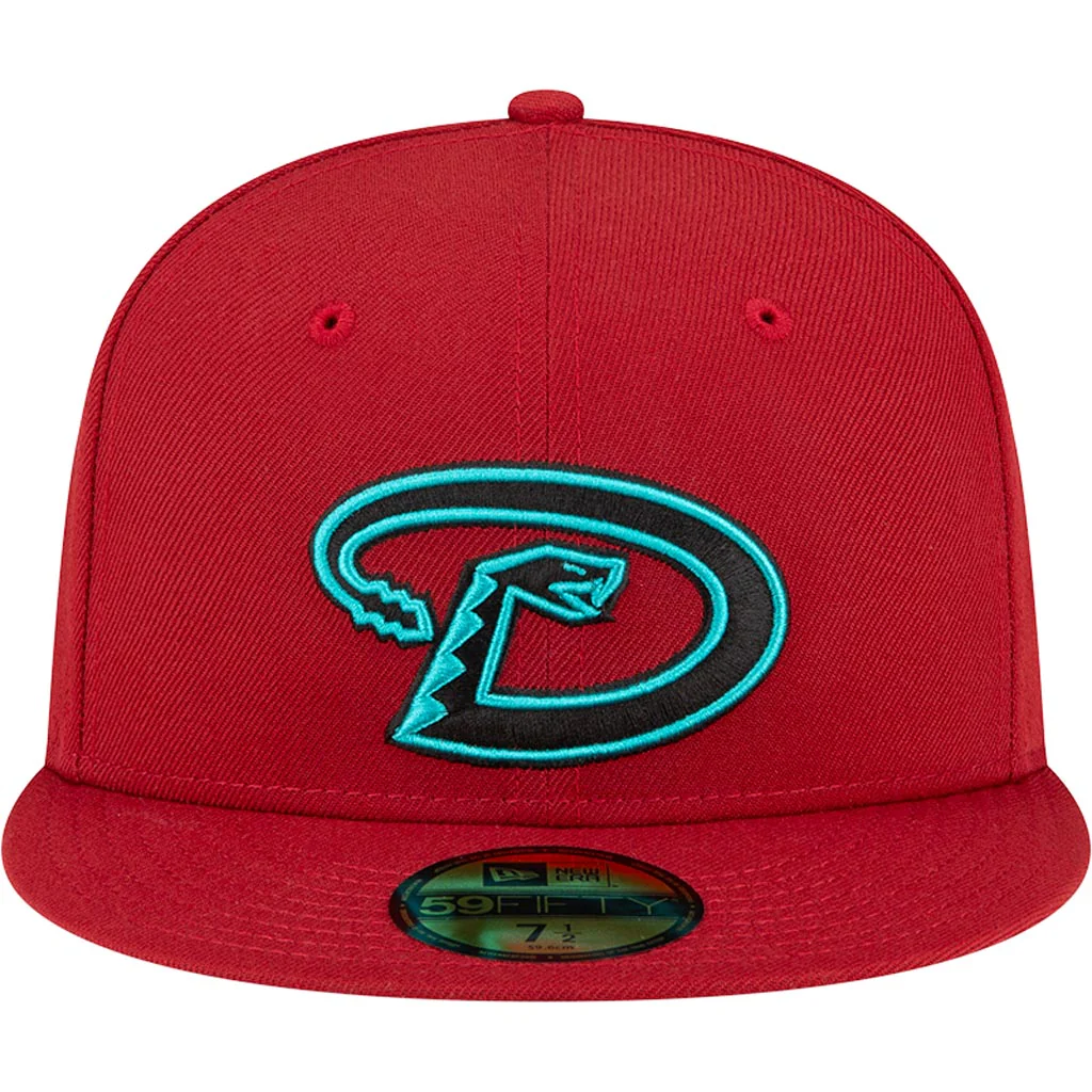 MLB Arizona Diamondbacks New Era Authentic On-Field Alternate 59FIFTY Fitted Hat - Red - Image 3