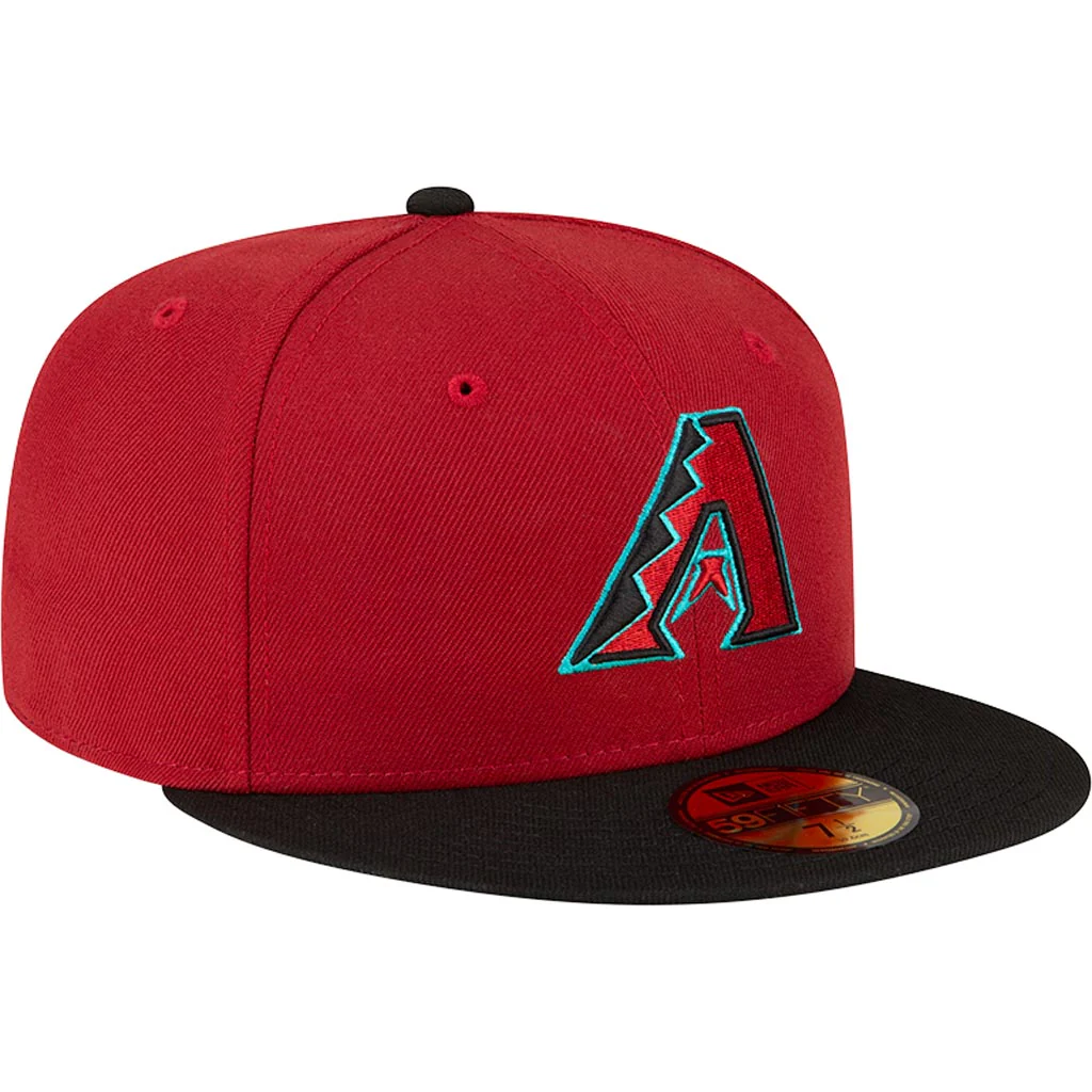 MLB Arizona Diamondbacks New Era Authentic On-Field Game 59FIFTY Fitted Hat - Red - Image 2