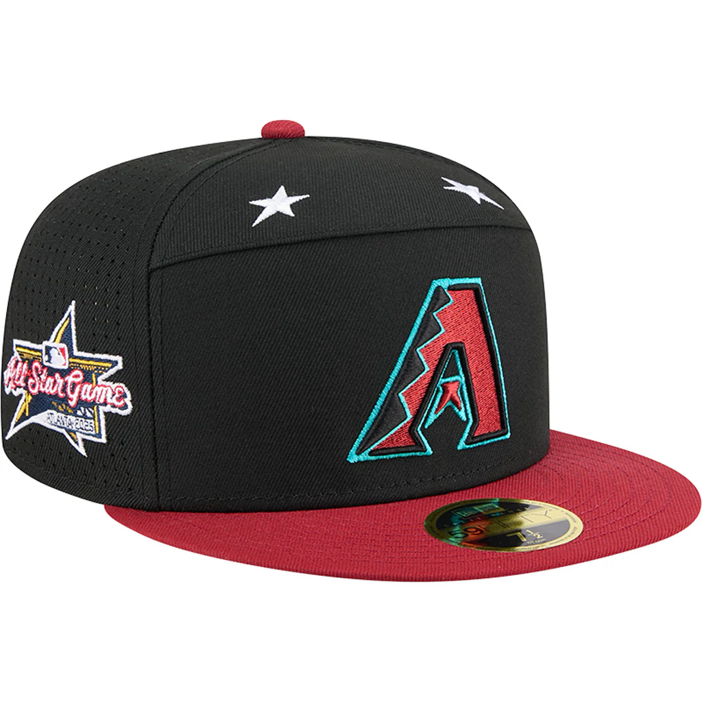 MLB Arizona Diamondbacks New Era 2025 All Star Game 59FIFTY Fitted Hat - Black