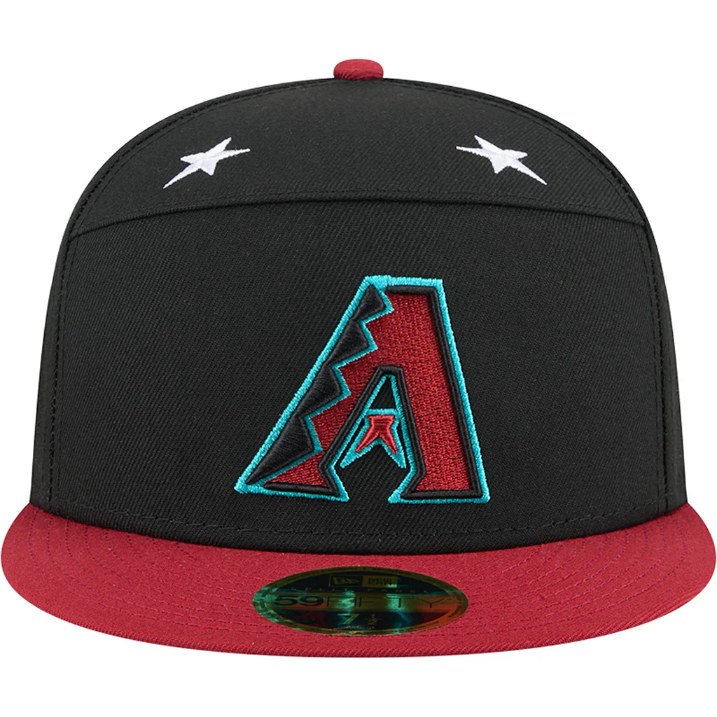 MLB Arizona Diamondbacks New Era 2025 All Star Game 59FIFTY Fitted Hat - Black - Image 3