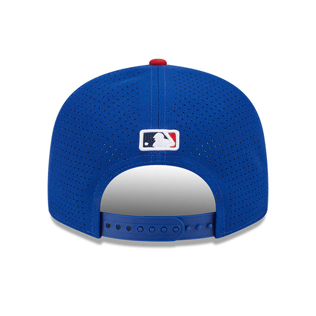 MLB Arizona Diamondbacks New Era 2025 All Star Game Workout 9FIFTY Split Panel Snapback Hat - Blue - Image 4