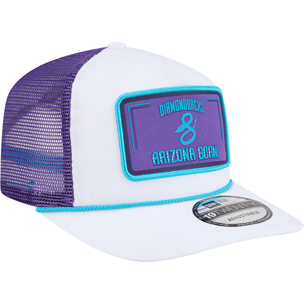 MLB Arizona Diamondbacks New Era 2025 City Connect 19TWENTY Snapback Hat - White - Image 2