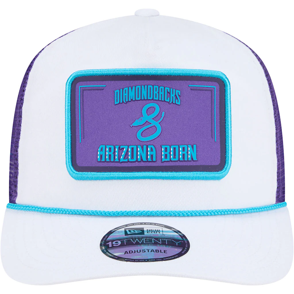 MLB Arizona Diamondbacks New Era 2025 City Connect 19TWENTY Snapback Hat - White - Image 3