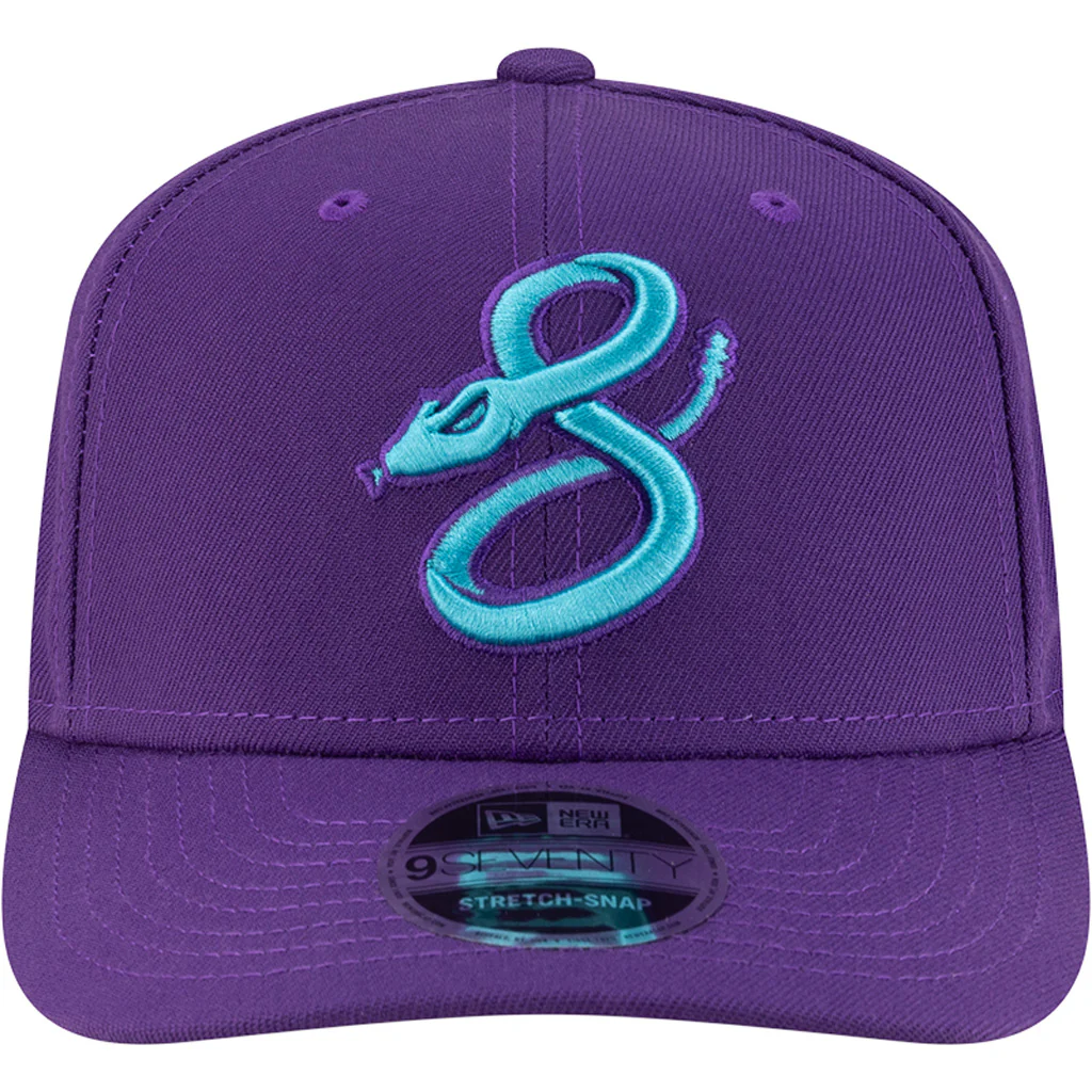 MLB Arizona Diamondbacks New Era 2025 City Connect 9SEVENTY Stretch-Snapback Hat - Purple - Image 3