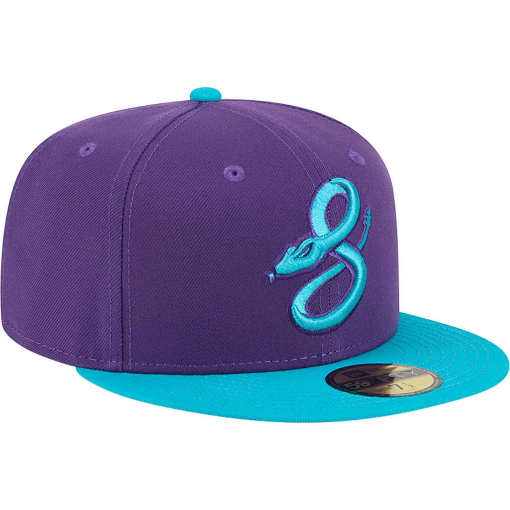 MLB Arizona Diamondbacks New Era 2025 City Connect Authentic Collection 59FIFTY Fitted Hat - Purple - Image 2