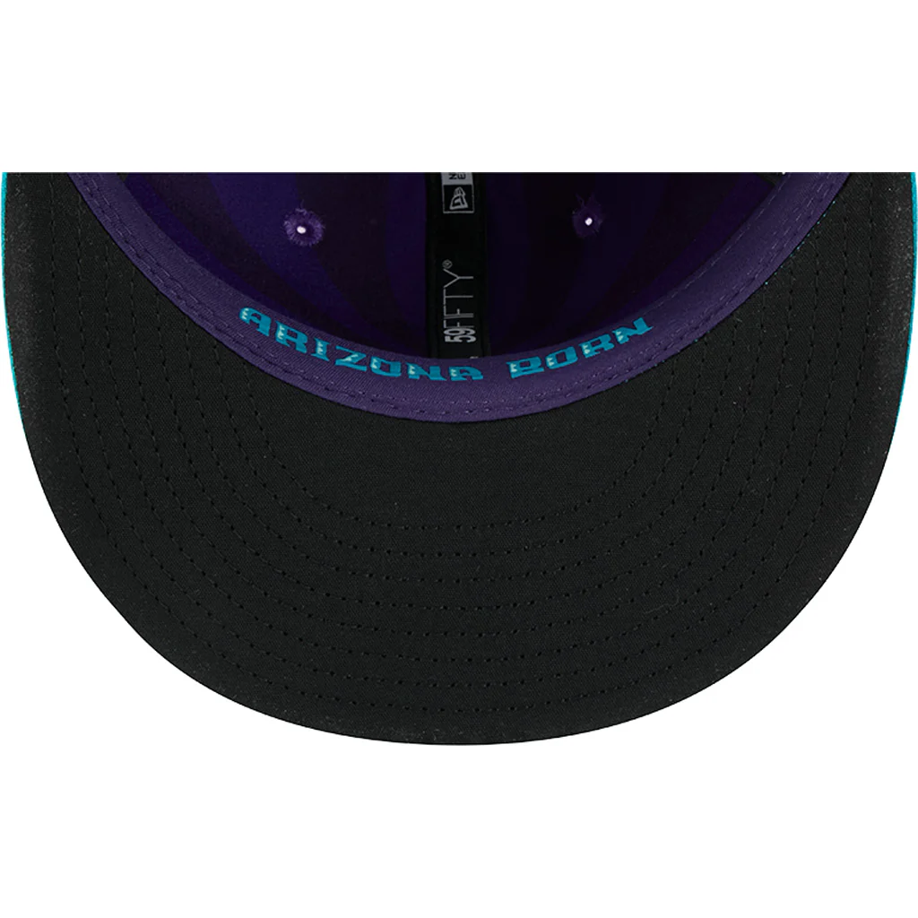 MLB Arizona Diamondbacks New Era 2025 City Connect Authentic Collection 59FIFTY Fitted Hat - Purple - Image 5