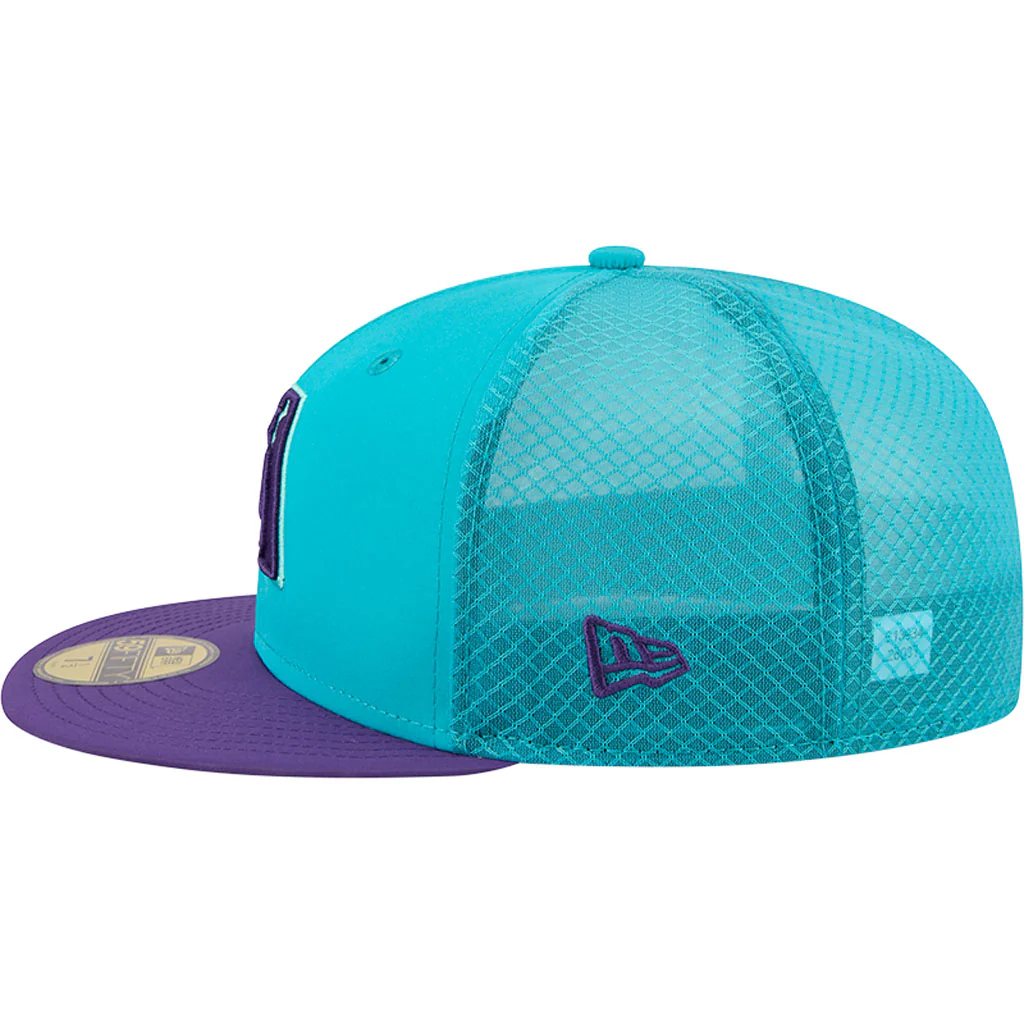 MLB Arizona Diamondbacks New Era 2025 City Connect Batting Practice 59FIFTY Fitted Hat - Teal - Image 4