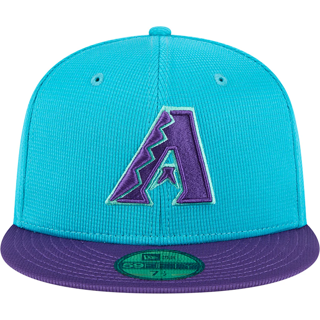 MLB Arizona Diamondbacks New Era 2025 City Connect Batting Practice 59FIFTY Fitted Hat - Teal - Image 3