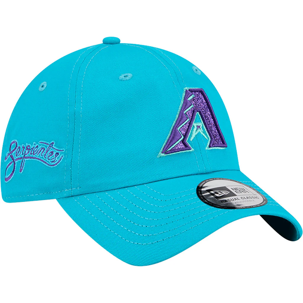 MLB Arizona Diamondbacks New Era 2025 City Connect Casual Classic Adjustable Hat - Teal - Image 2