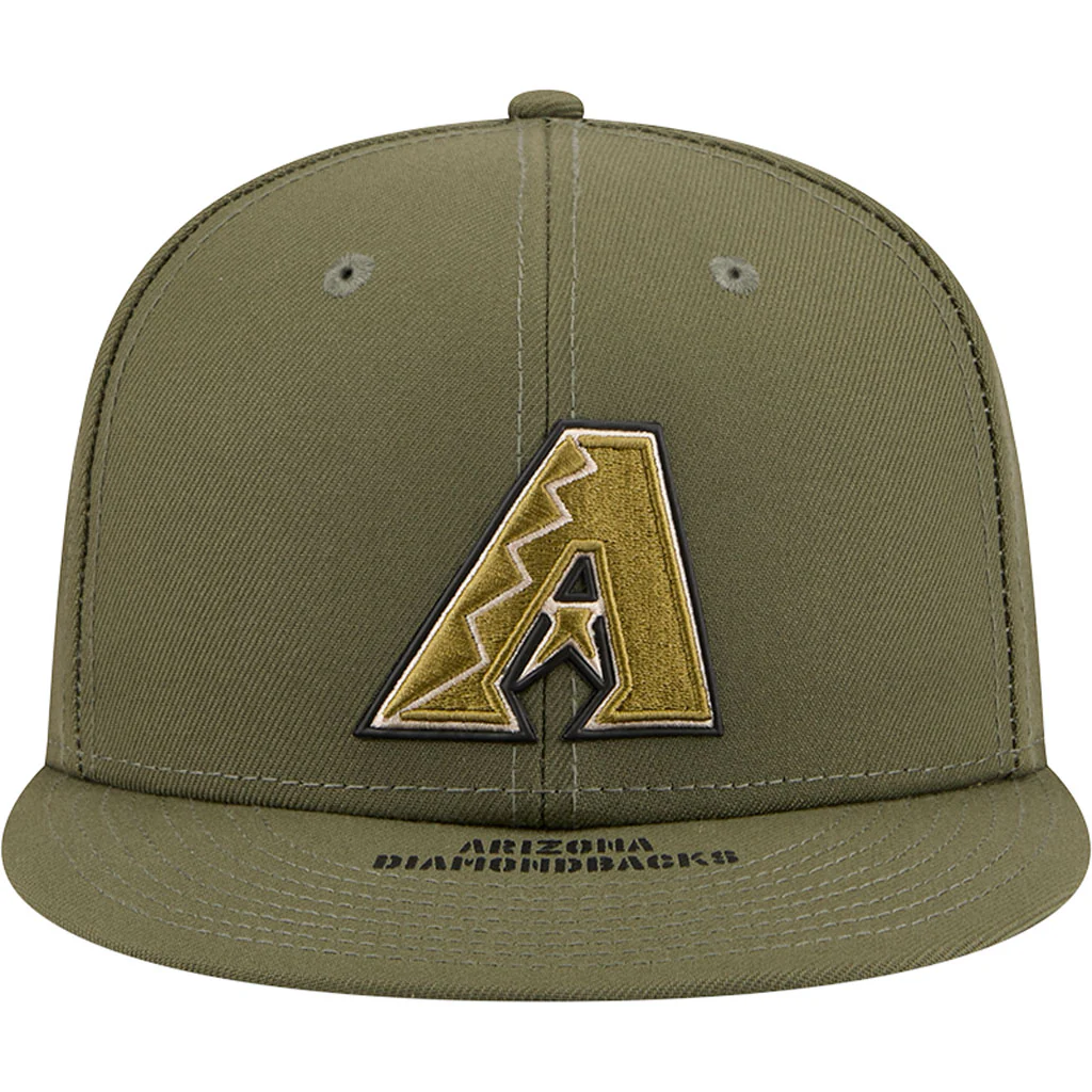 MLB Arizona Diamondbacks New Era 2026 Armed Forces Day 59FIFTY Fitted Hat - Green - Image 3