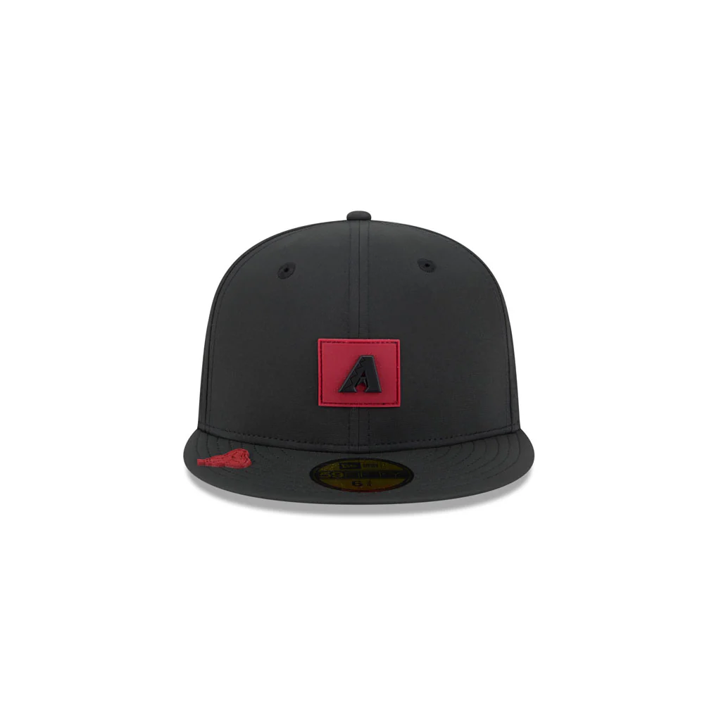 MLB Arizona Diamondbacks New Era 2026 Clubhouse 59FIFTY Fitted Hat - Black - Image 3