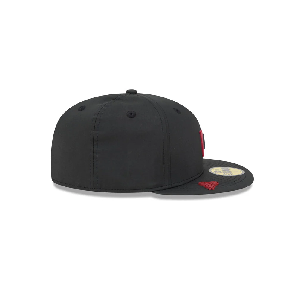 MLB Arizona Diamondbacks New Era 2026 Clubhouse 59FIFTY Fitted Hat - Black - Image 5